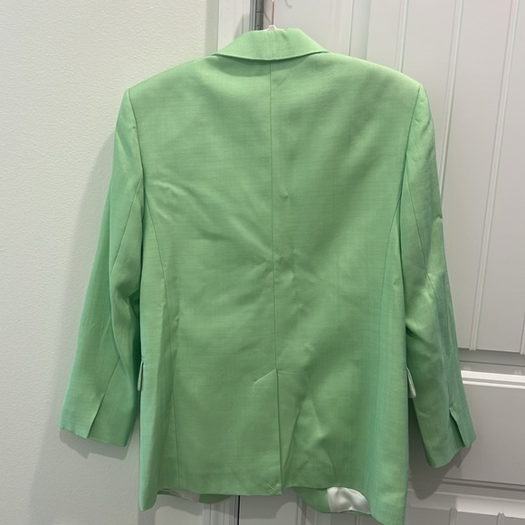 NWT Sandro MIX-it Mint Green Blazer - SIZE SMALL (size 1 or 36 in Sandro) - Picture 6 of 7